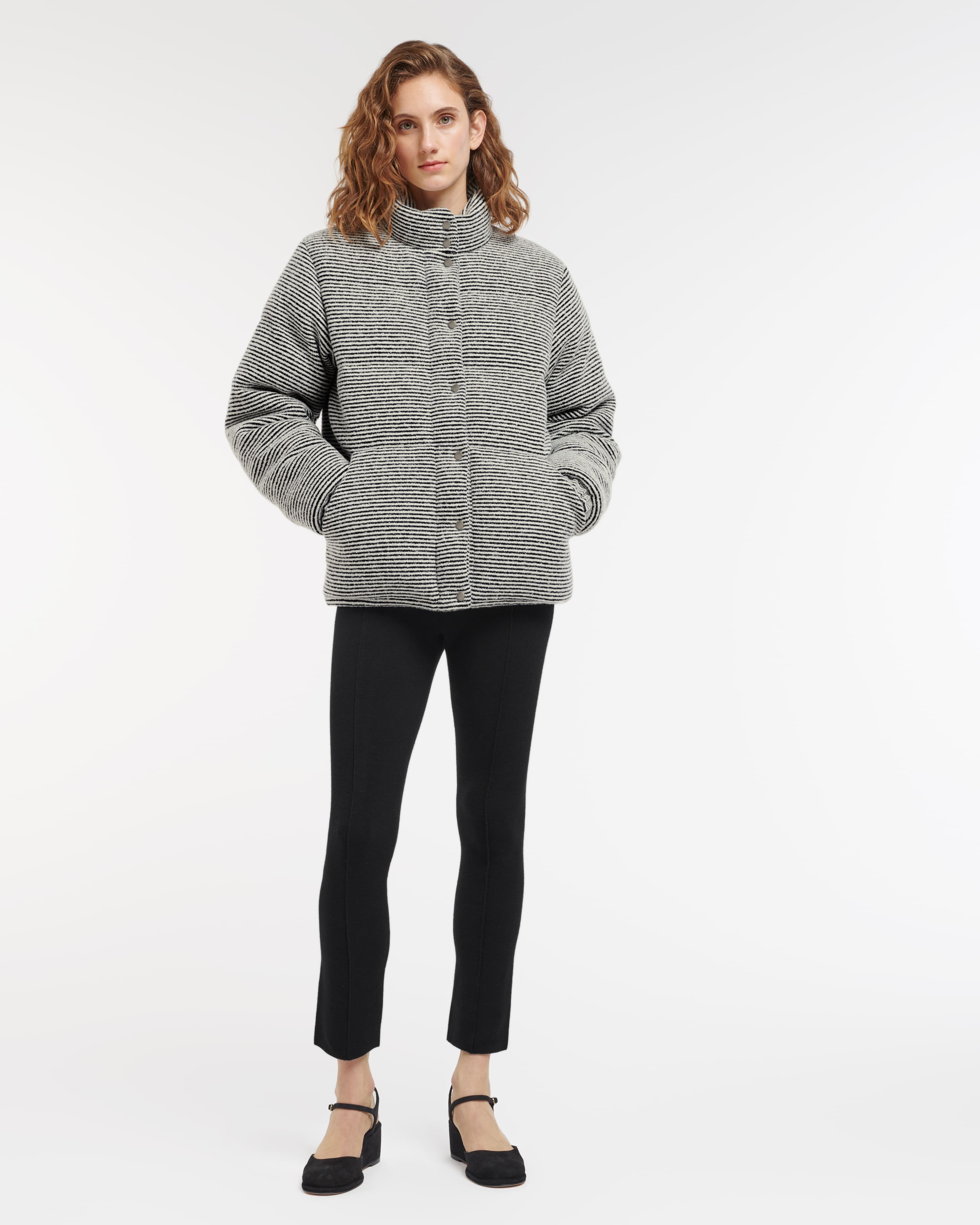 Silk shop puffer jacket