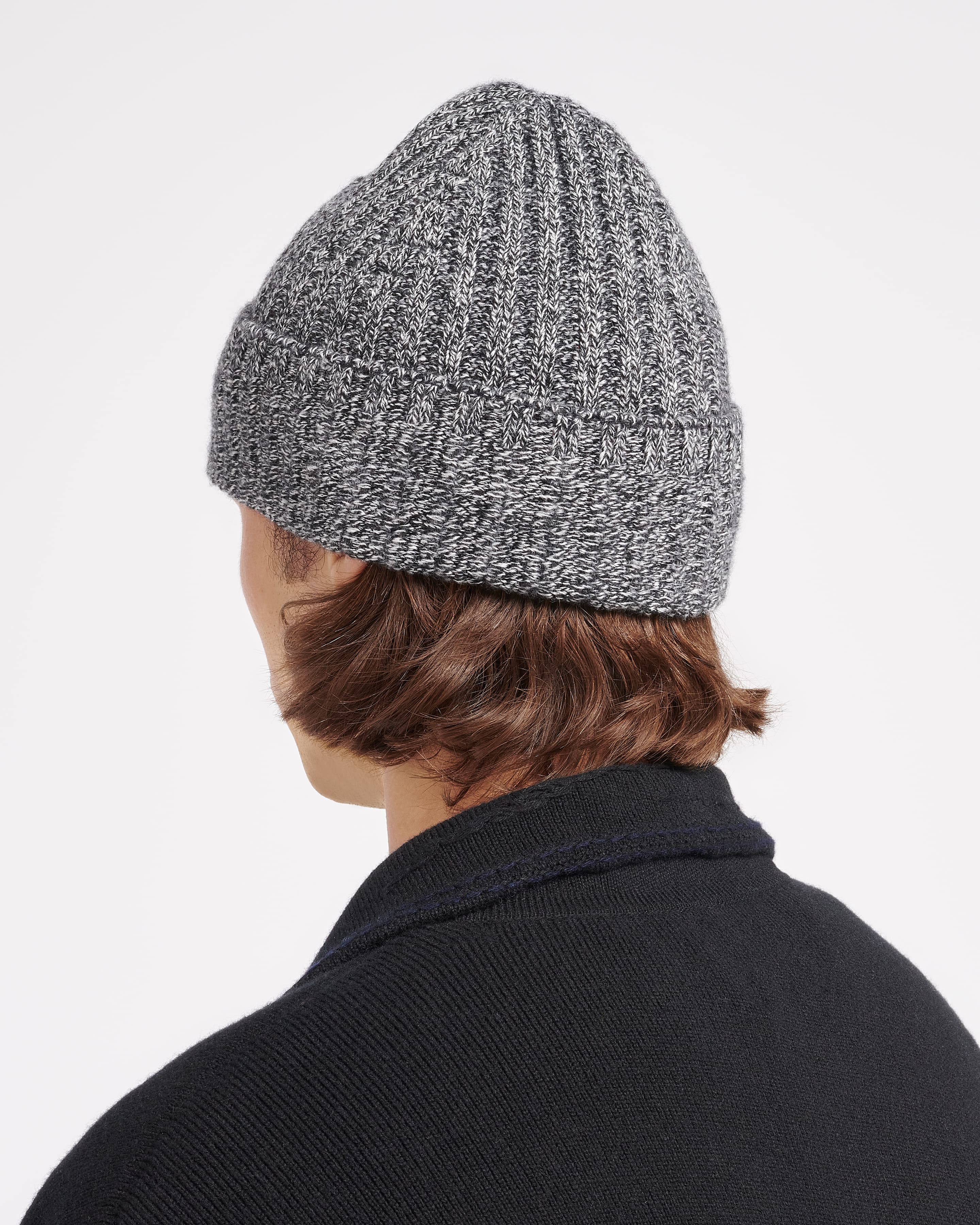 Mens black cashmere beanie hot sale hat