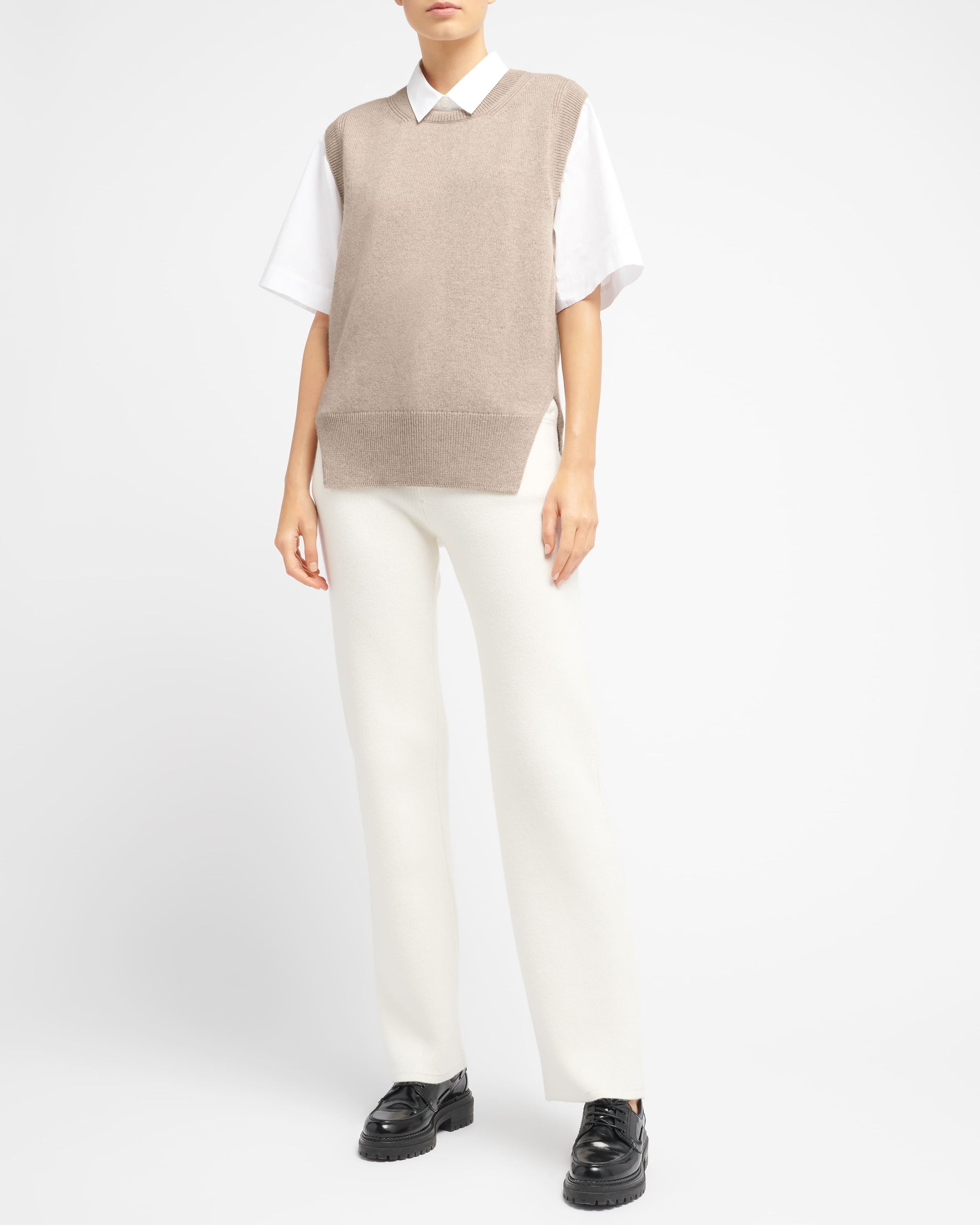 June Sleeveless Sweater by Jorge Online, THE ICONIC