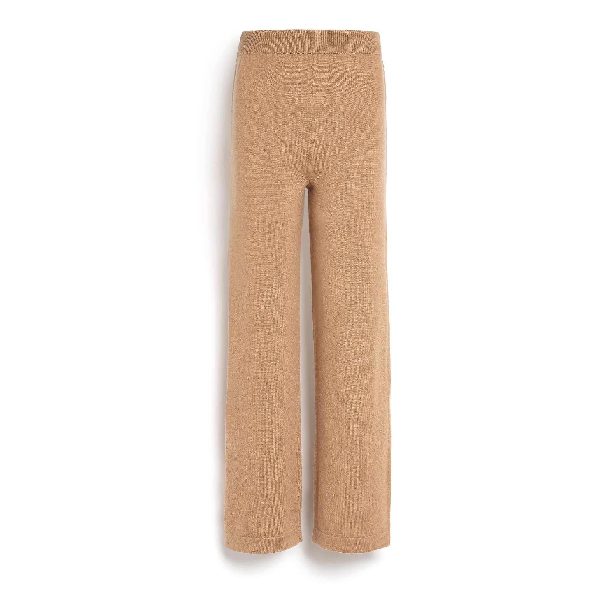 pure cashmere LOOSE FIT PANTS - Trousers - oatmeal/taupe - Zalando.de