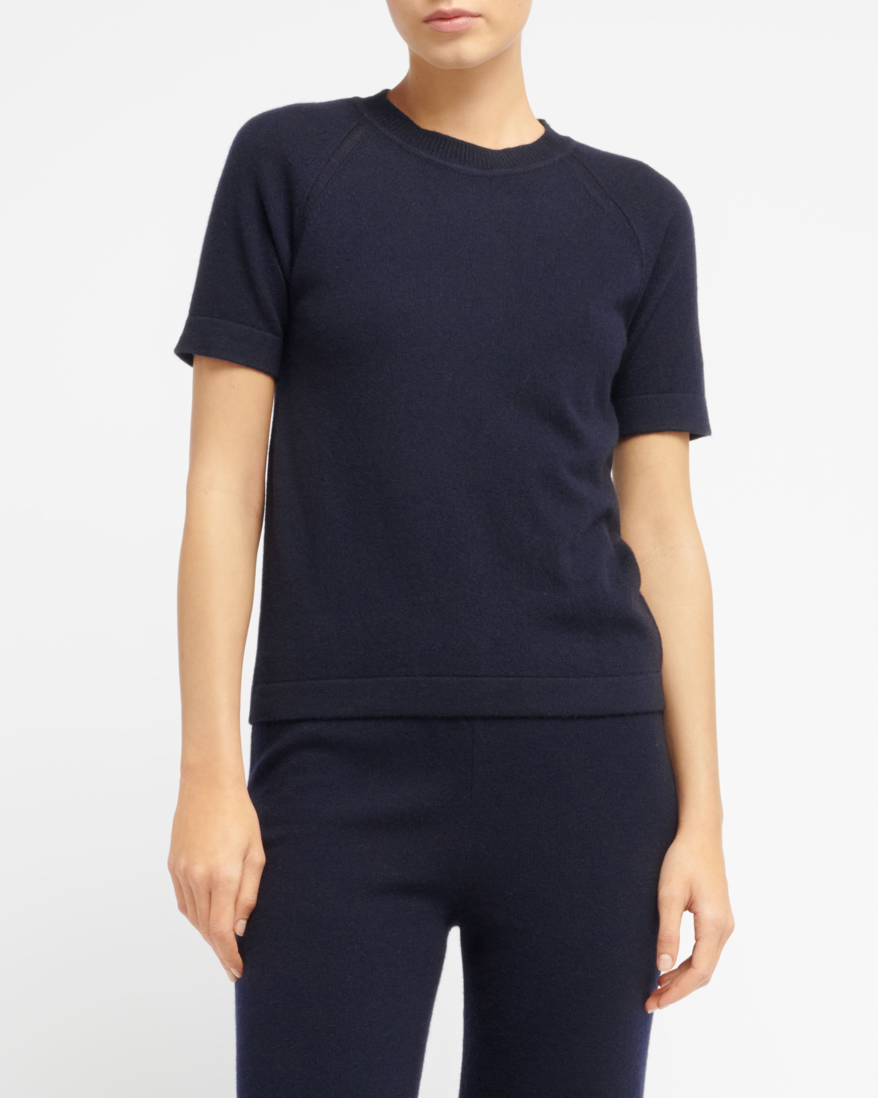 Cashmere short sleeve tee hotsell