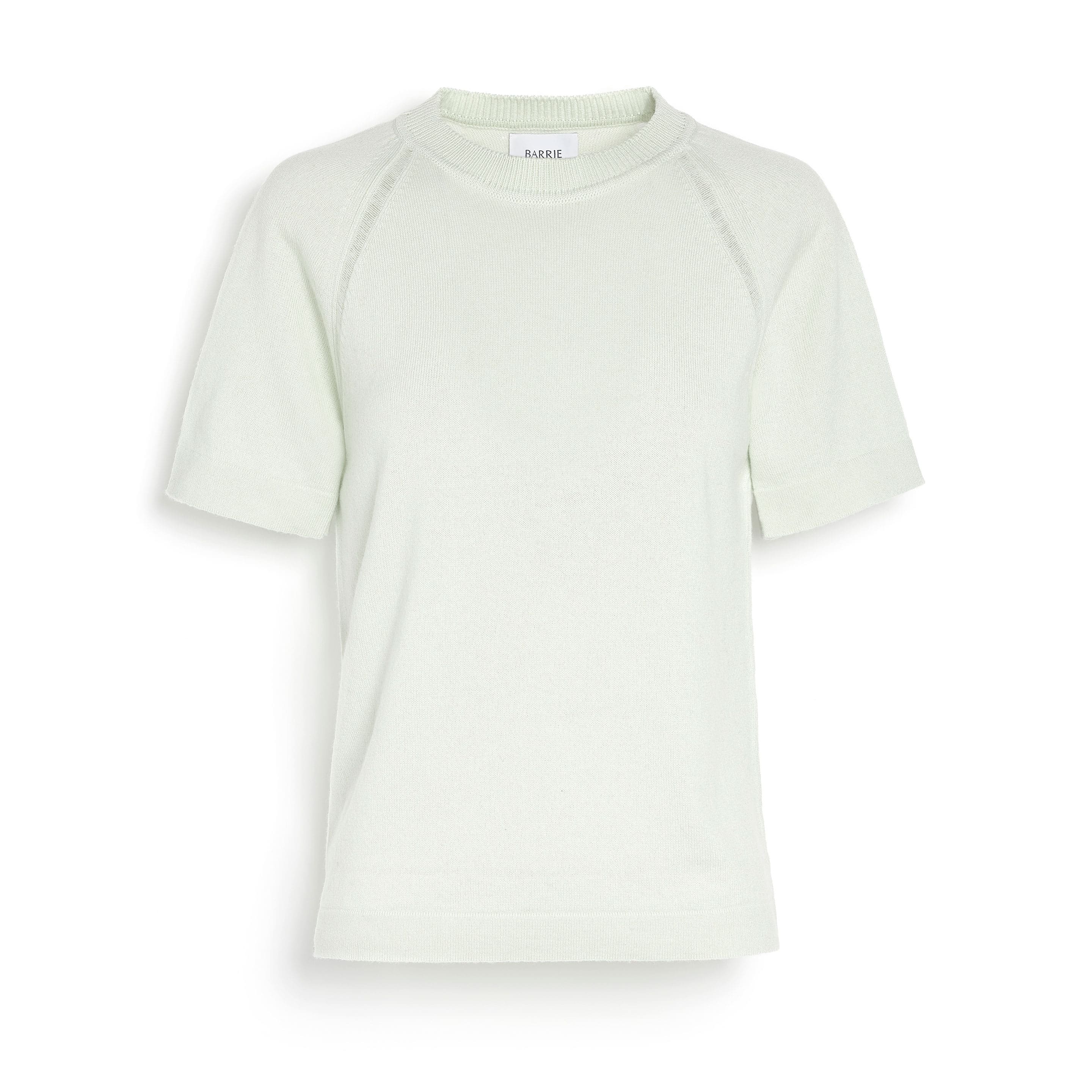 Barrie short-sleeve cashmere top - Green